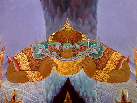In Hindu mythology, the demon Rahu is to blame for solar and lunar eclipses.